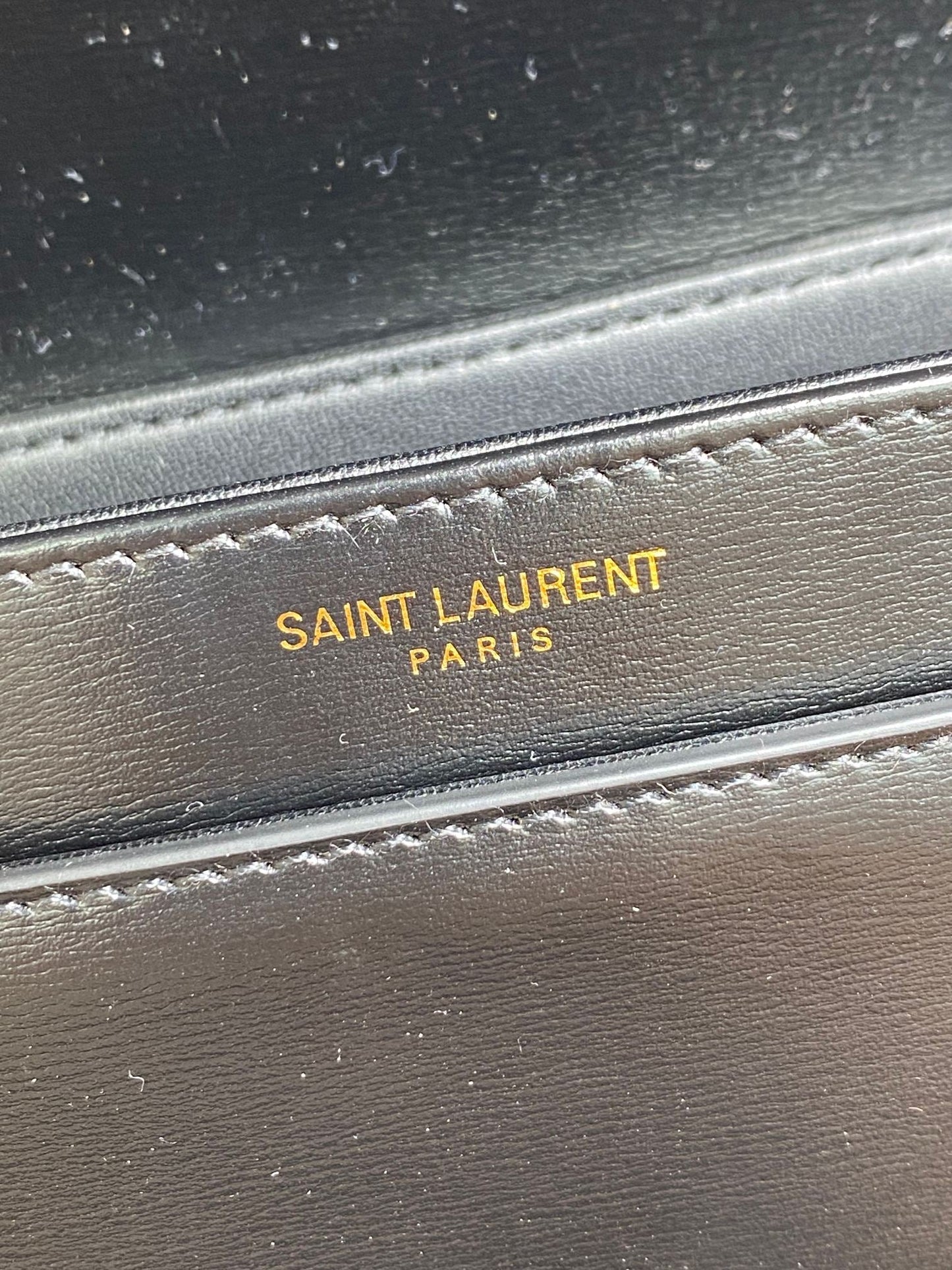 SOLFERINO SMALL SATCHEL 19 IN BLACK CALFSKIN GOLD HARDWARE