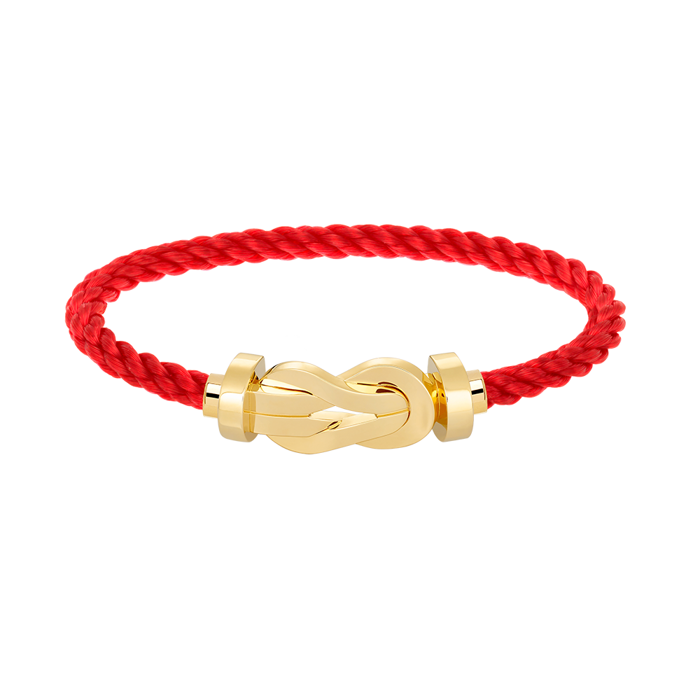[AURORA]CHANCE LARGE 8 FIGURE BUCKLE NO DIAMOND BRACELET GOLD