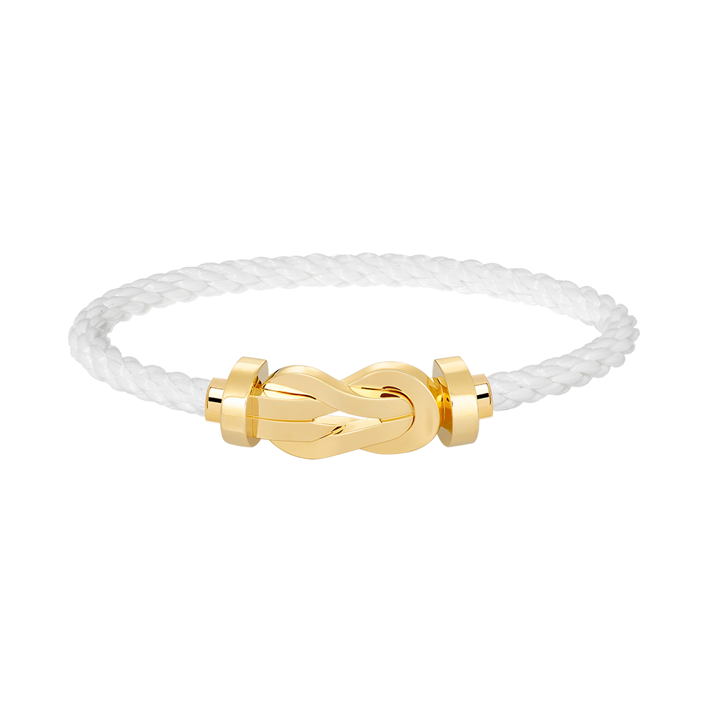 [AURORA]CHANCE LARGE 8 FIGURE BUCKLE NO DIAMOND BRACELET GOLD