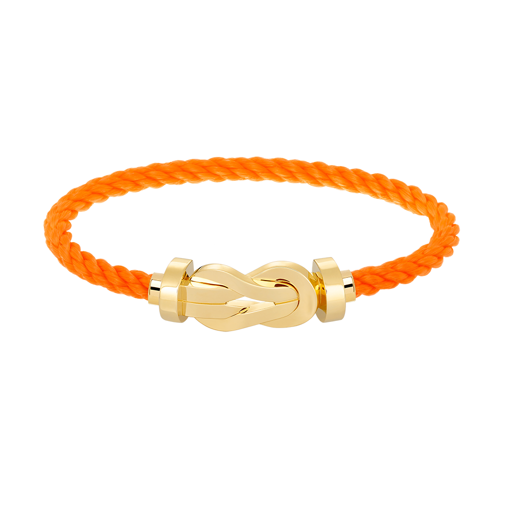 [AURORA]CHANCE LARGE 8 FIGURE BUCKLE NO DIAMOND BRACELET GOLD