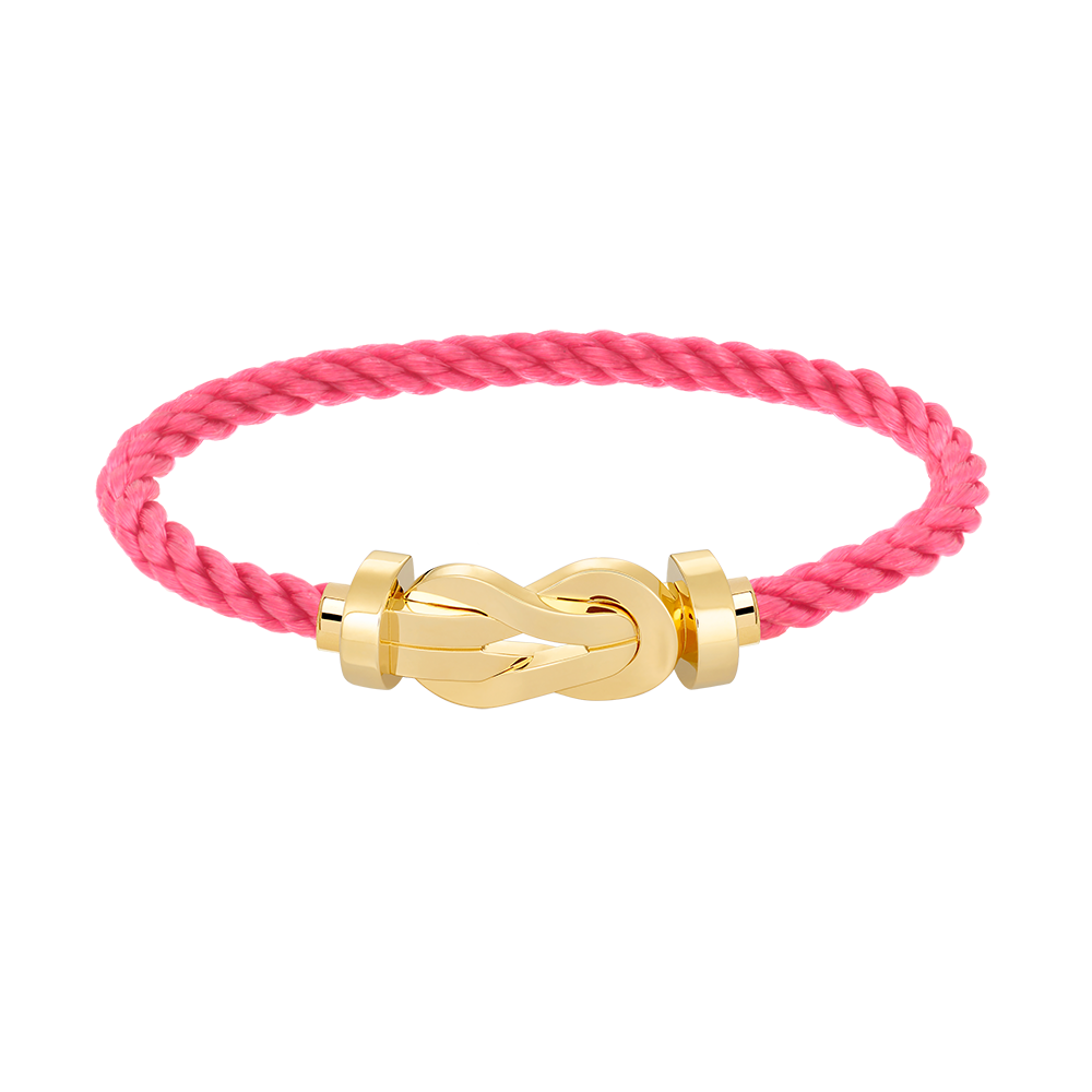 [AURORA]CHANCE LARGE 8 FIGURE BUCKLE NO DIAMOND BRACELET GOLD