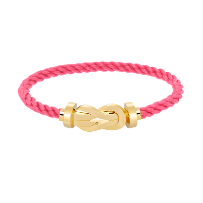 [AURORA]CHANCE LARGE 8 FIGURE BUCKLE NO DIAMOND BRACELET GOLD