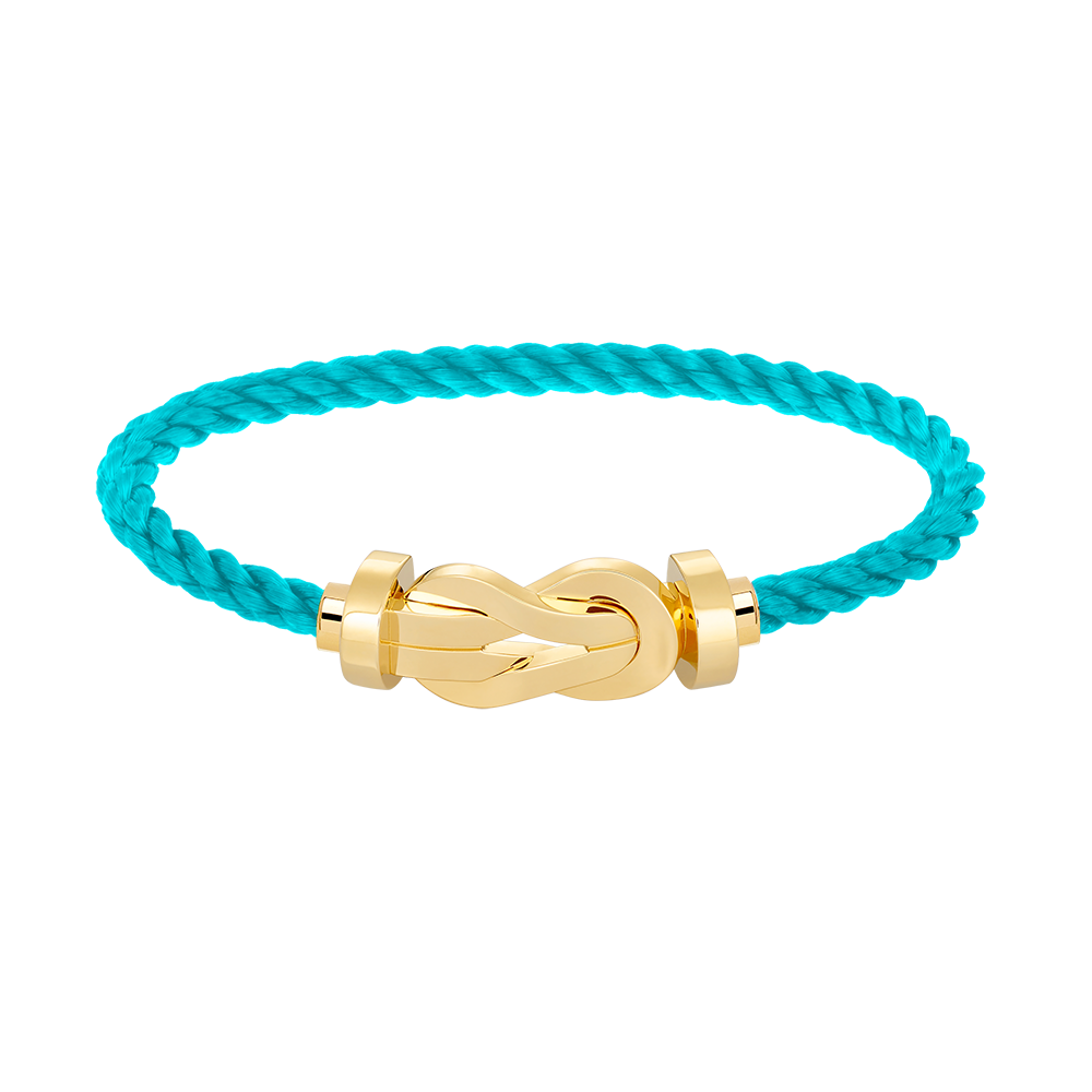 [AURORA]CHANCE LARGE 8 FIGURE BUCKLE NO DIAMOND BRACELET GOLD