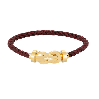 [AURORA]CHANCE LARGE 8 FIGURE BUCKLE NO DIAMOND BRACELET GOLD