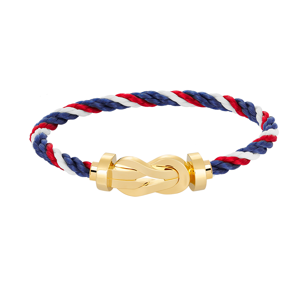 [AURORA]CHANCE LARGE 8 FIGURE BUCKLE NO DIAMOND BRACELET GOLD