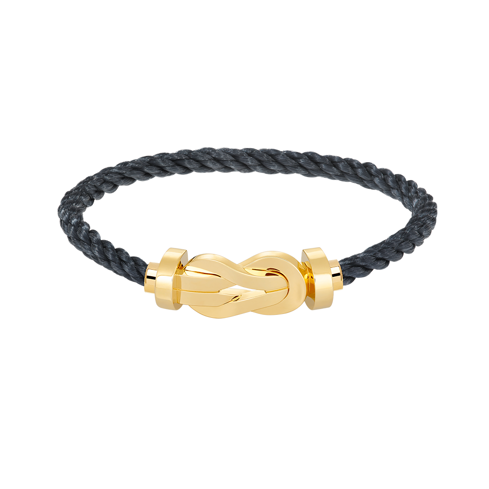 [AURORA]CHANCE LARGE 8 FIGURE BUCKLE NO DIAMOND BRACELET GOLD