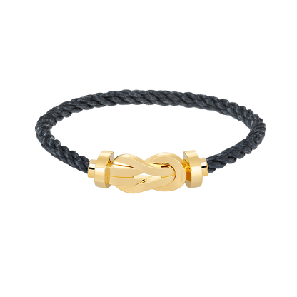 [AURORA]CHANCE LARGE 8 FIGURE BUCKLE NO DIAMOND BRACELET GOLD