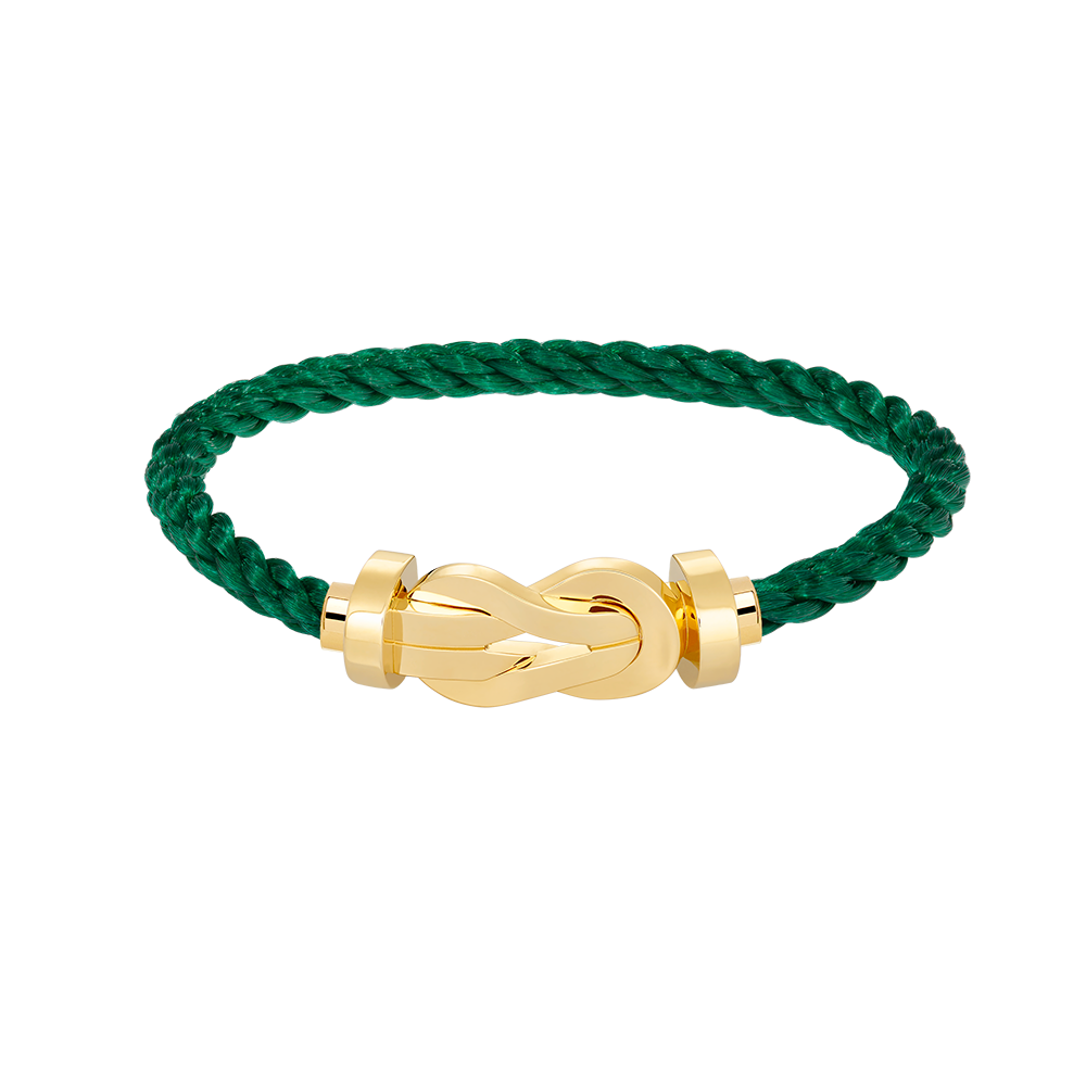 [AURORA]CHANCE LARGE 8 FIGURE BUCKLE NO DIAMOND BRACELET GOLD