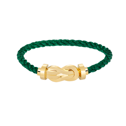 [AURORA]CHANCE LARGE 8 FIGURE BUCKLE NO DIAMOND BRACELET GOLD
