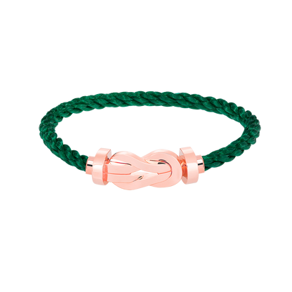 [AURORA]CHANCE LARGE 8 FIGURE BUCKLE NO DIAMOND BRACELET ROSE GOLD