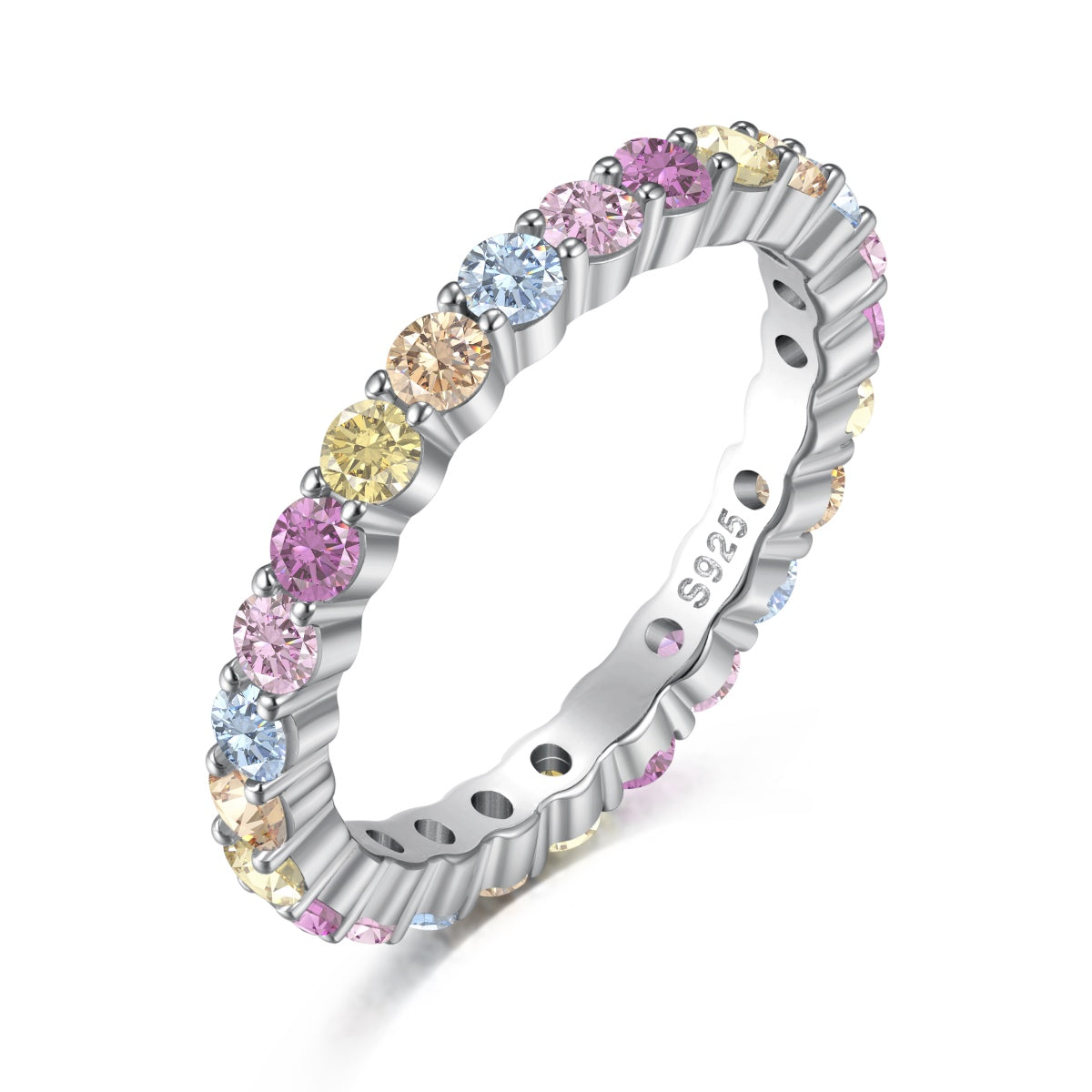 [AURORA]Dazzling Resplendent Round Cut Party Ring