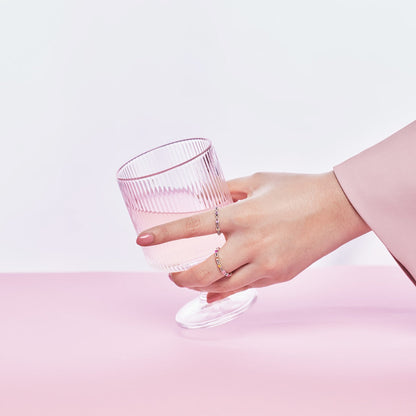 [AURORA]Elegant Energetic Round Cut Daily Ring