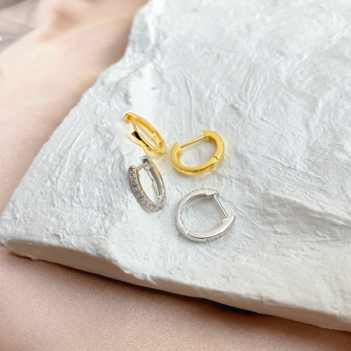 [AURORA]Circle Versatile Earrings