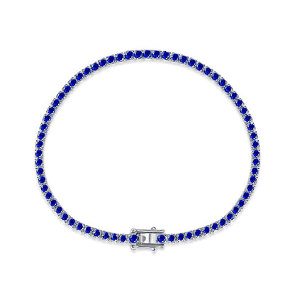 [AURORA]Dazzling Colorful Round Cut Daily Bracelet