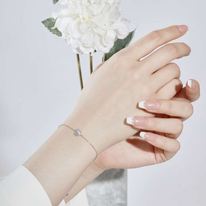 [AURORA]Heart-Shaped Gentle and Versatile Bracelet