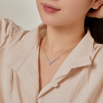 [AURORA]Ornate Round Cut Necklace