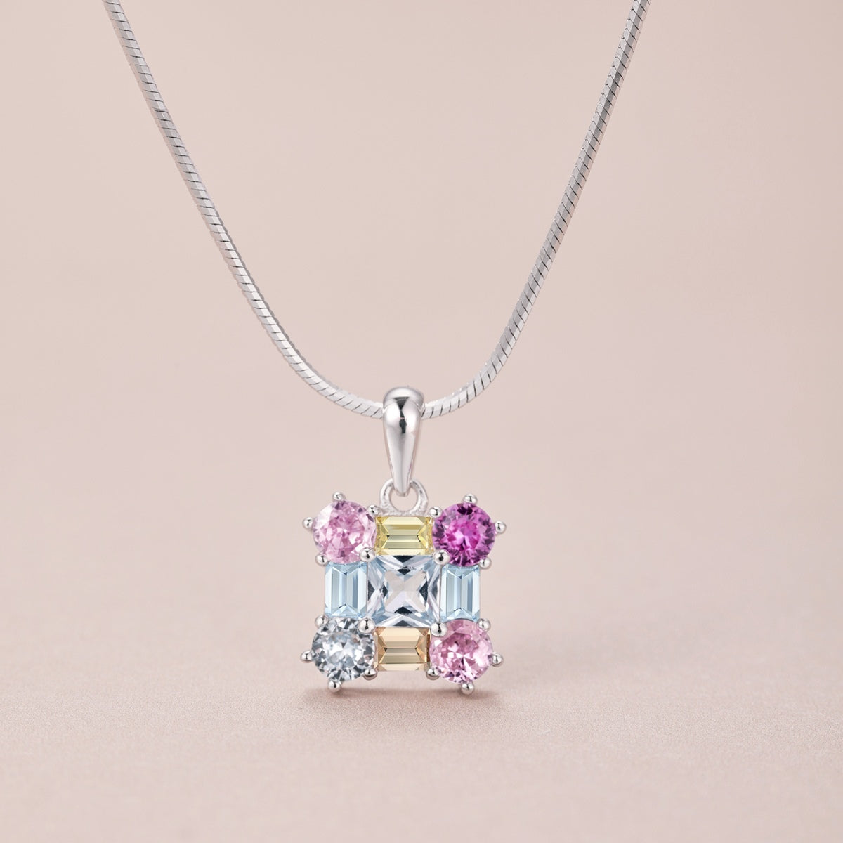 [AURORA]Gorgeous Multi Colorful Necklace