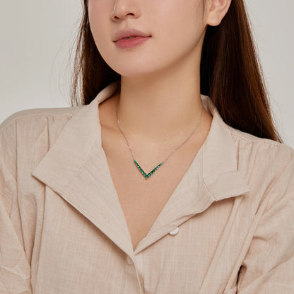 [AURORA]Ornate Round Cut Necklace