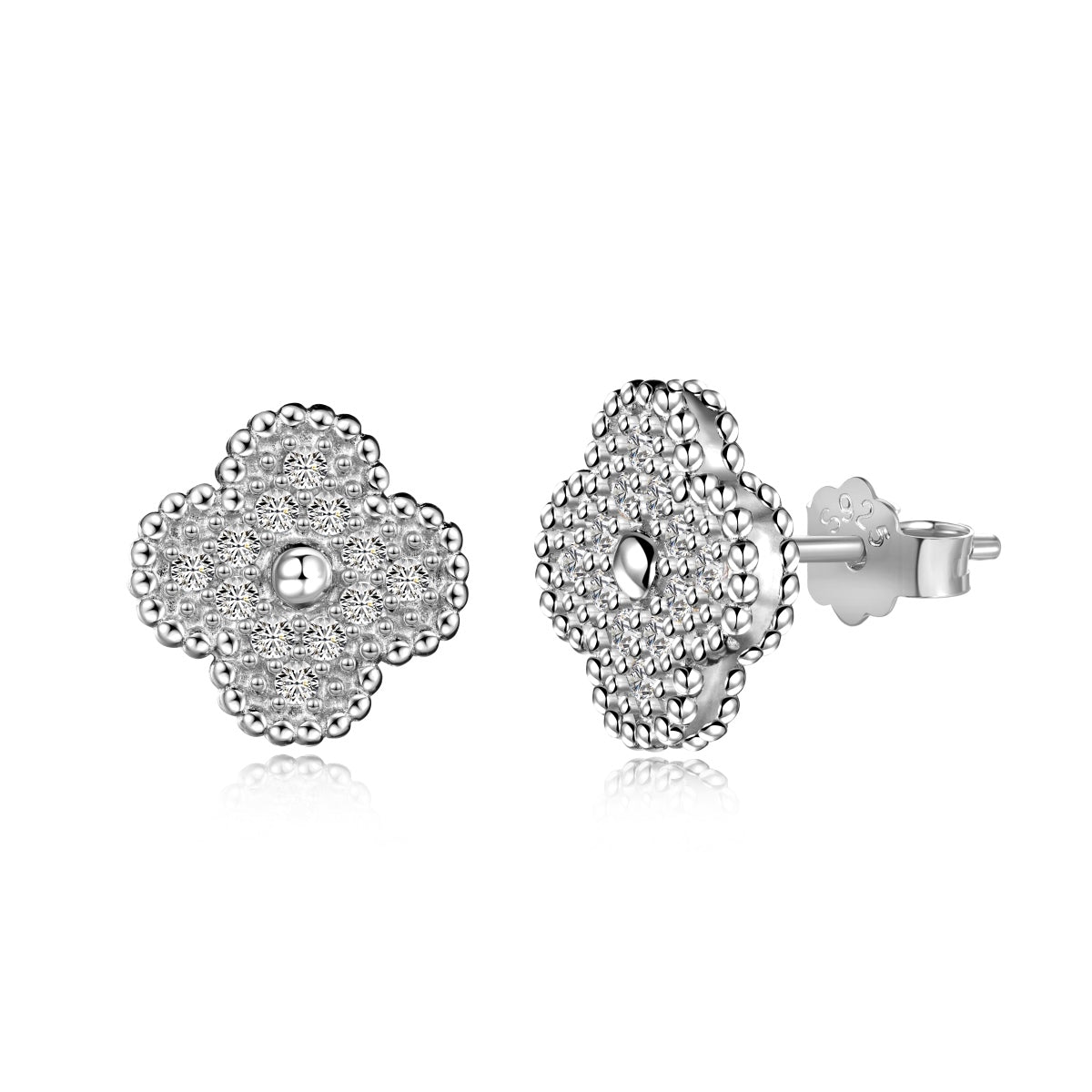 [AURORA]Four Leaf Clover Fashion Earrings