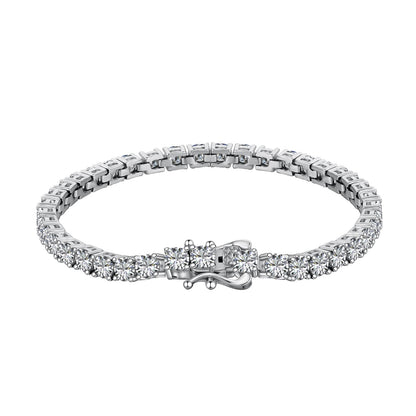 [AURORA]Luxurious Ornate Round Cut Tennis Bracelet