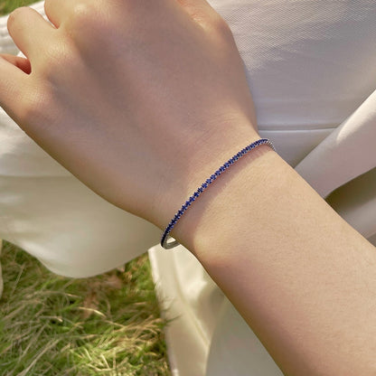 [AURORA]Radiant Colorful Round Cut Party Bracelet