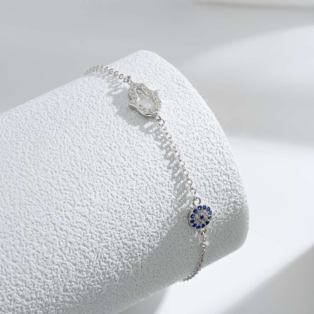 [AURORA]Gost Shape & Round Shape Necklace