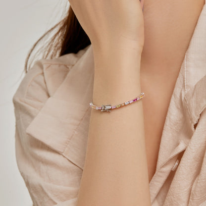 [AURORA]Delicate Romantic Heart Shape Lover Bracelet