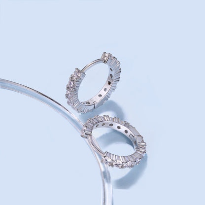 [AURORA]Radiant Colorful Round Cut Earrings