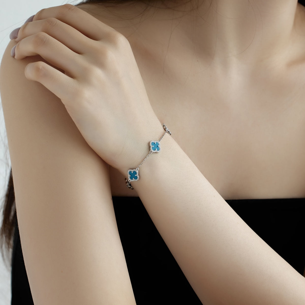 [AURORA]四つ葉のクローバー エクスクルーシブブレスレット
