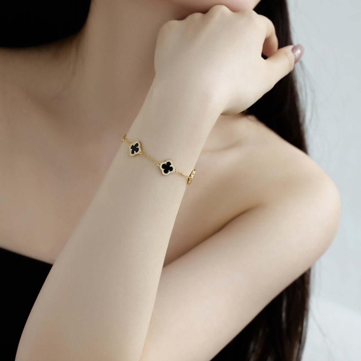 [AURORA]四つ葉のクローバー エクスクルーシブブレスレット