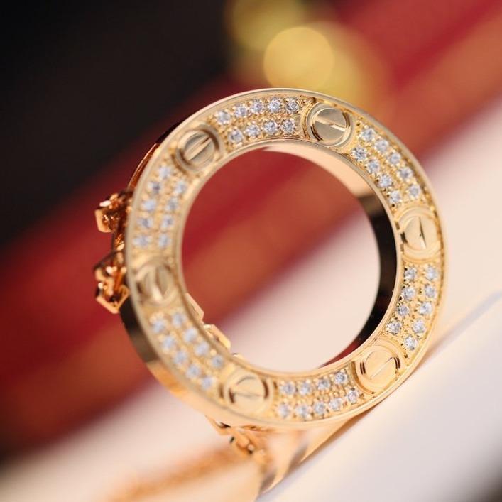 [AURORA]LOVE NECKLACE ADJUSTABLE ROSE GOLD