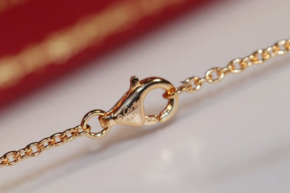 [AURORA]LOVE HALSKETTE ROTGOLD UND SILBER 