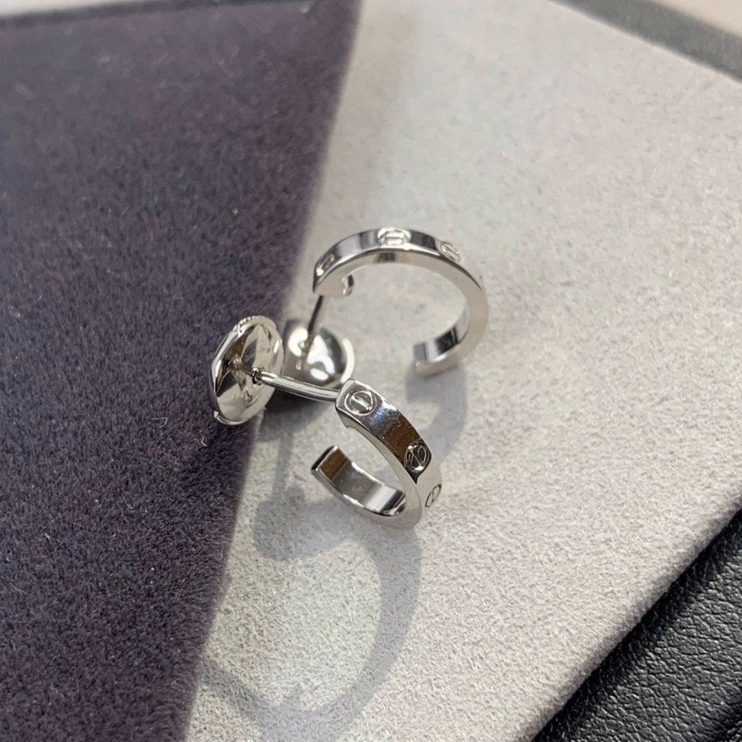 [AURORA]LIEBE OHRRINGE 2,65MM SILBER 