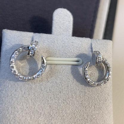[AURORA]JUSTE OHRRINGE SILBER DIAMANTEN 