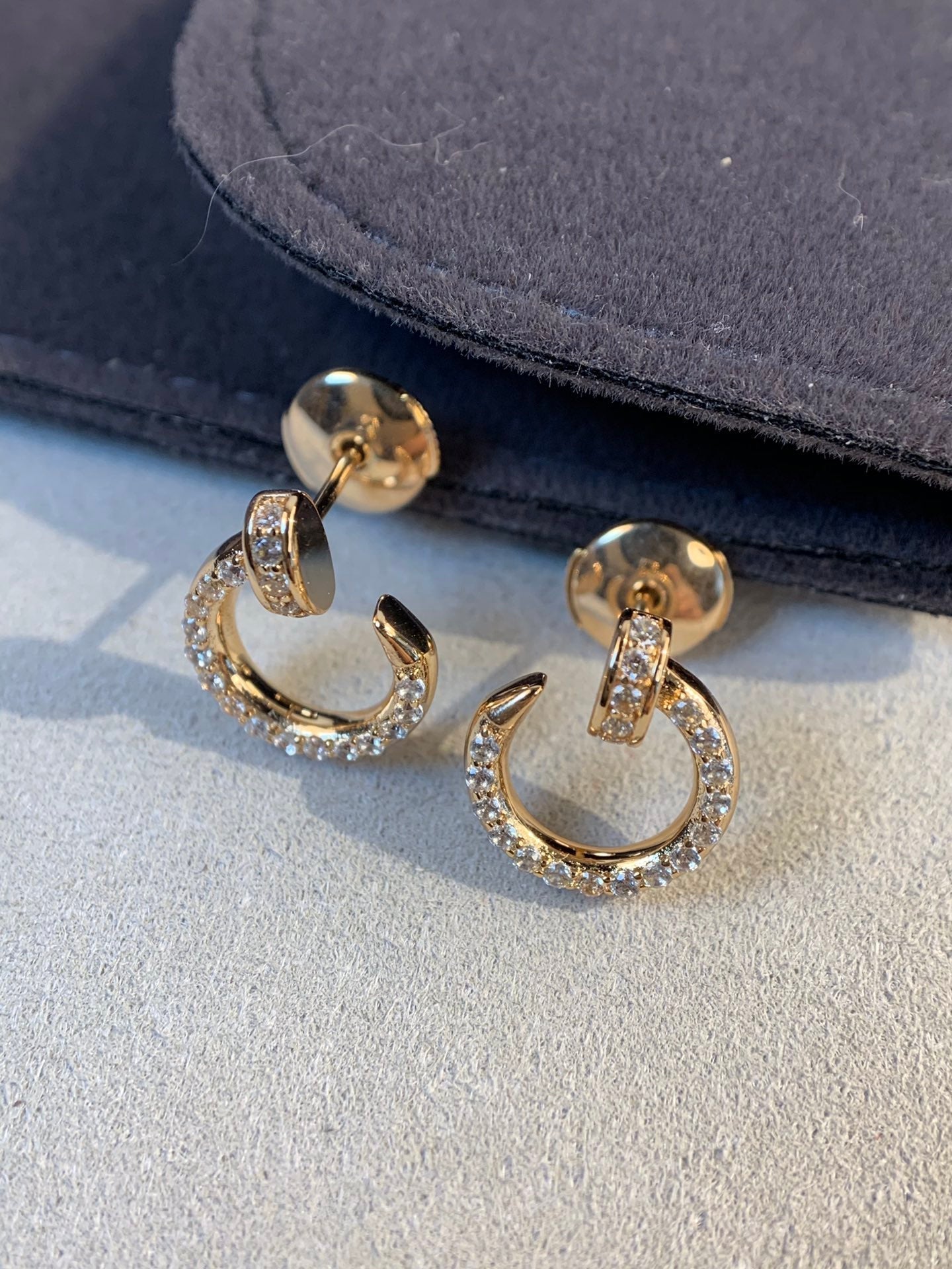 [AURORA]JUSTE OHRRINGE GOLD DIAMANTEN 