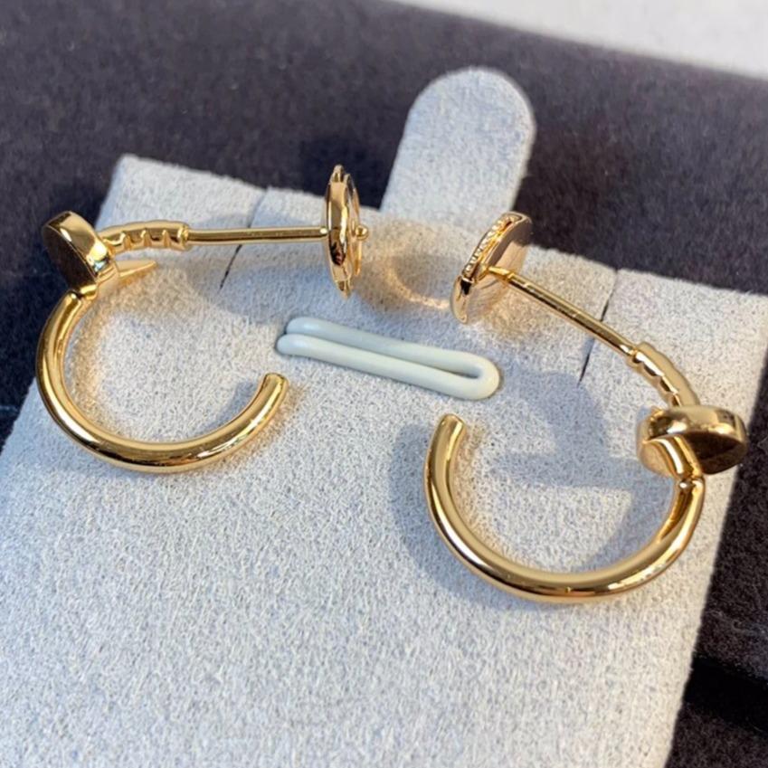 [AURORA]JUSTE EARRINGS PINK GOLD