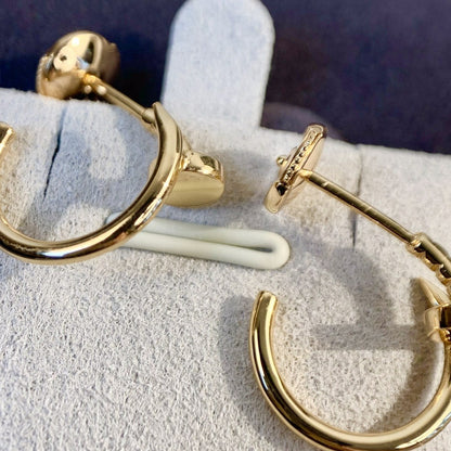 [AURORA]JUSTE EARRINGS PINK GOLD