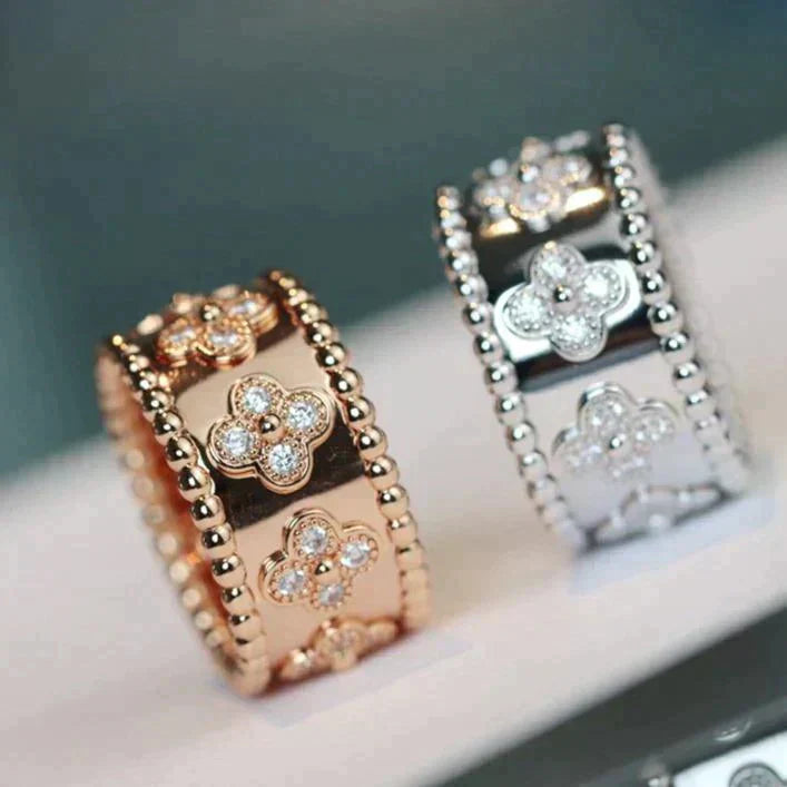 [basloveJW]KLEEBLATT-KALEIDOSKOP-RING 10MM