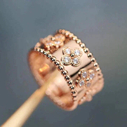 [basloveJW]KLEEBLATT-KALEIDOSKOP-RING 10MM