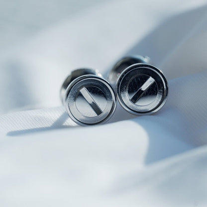 [AURORA]LOVE EARRINGS SILVER 10MM