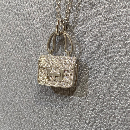[AURORA]CONSTANCE ANHÄNGER DIAMANT HALSKETTE 
