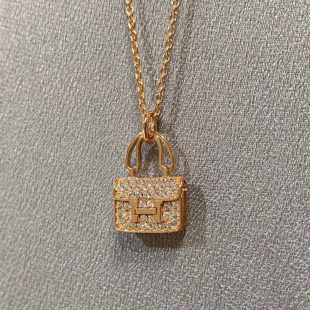 [AURORA]CONSTANCE ANHÄNGER DIAMANT HALSKETTE 