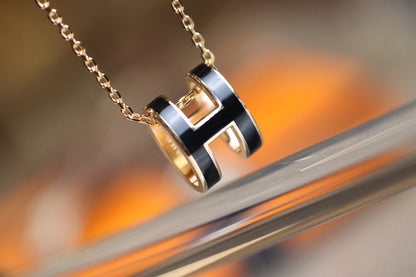 [AURORA]POP H ANHÄNGER ROSA GOLD