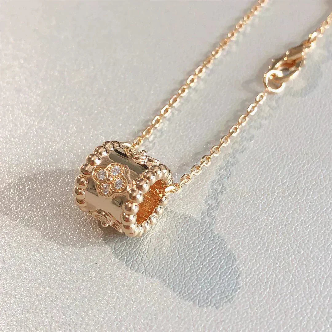 [basloveJW]PERLEE ANHÄNGER HALSKETTE GOLD / ROSÉGOLD