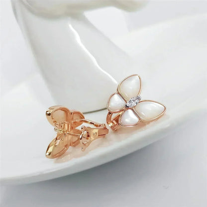 [basloveJW] SCHMETTERLINGS-MOP-DIAMANT-OHRRINGE
