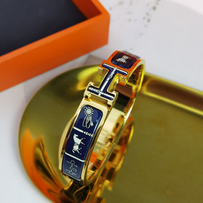 [AURORA]H COUVERTURES DARK BLUE BRACELET