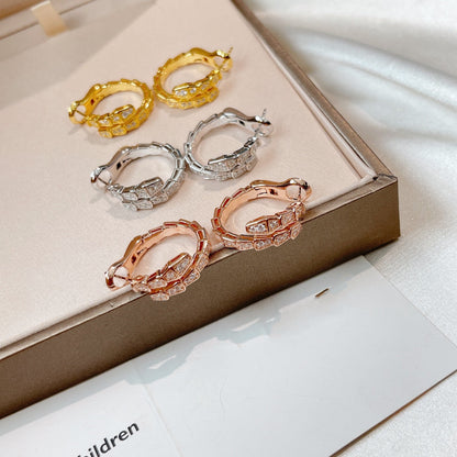[AURORA]SERPENTI EARRINGS DIAMOND