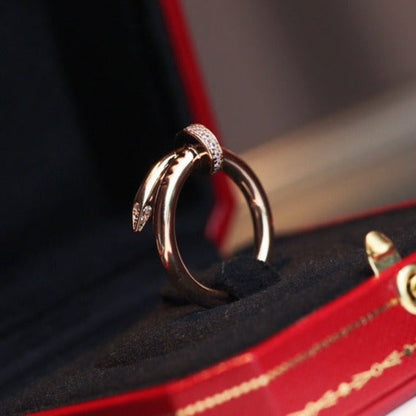 [AURORA]JUSTE RING 2,65 MM ROSA GOLDDIAMANT