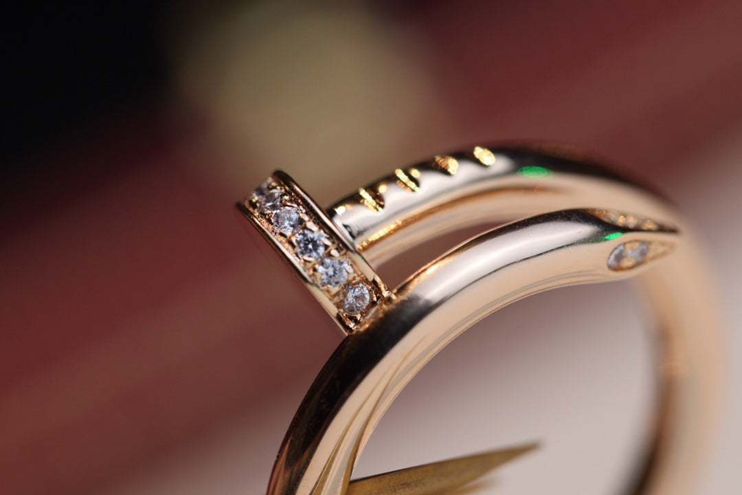 [AURORA]JUSTE RING 2,65 MM ROSA GOLDDIAMANT