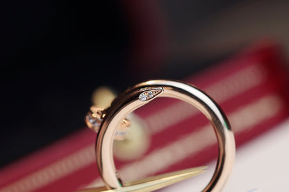 [AURORA]JUSTE RING 2,65 MM ROSA GOLDDIAMANT